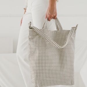 Baggu - Duck bag natural grid